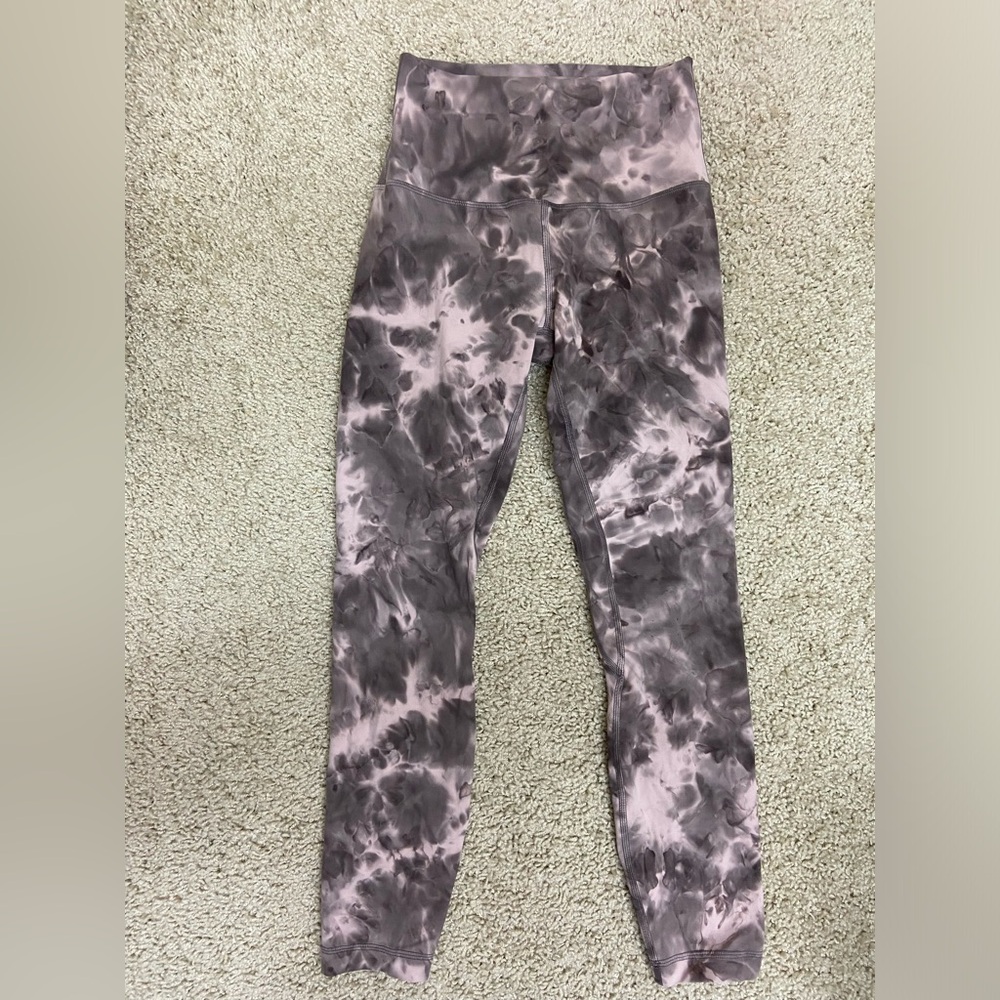 Lululemon Align Diamond Dye 25” size 4